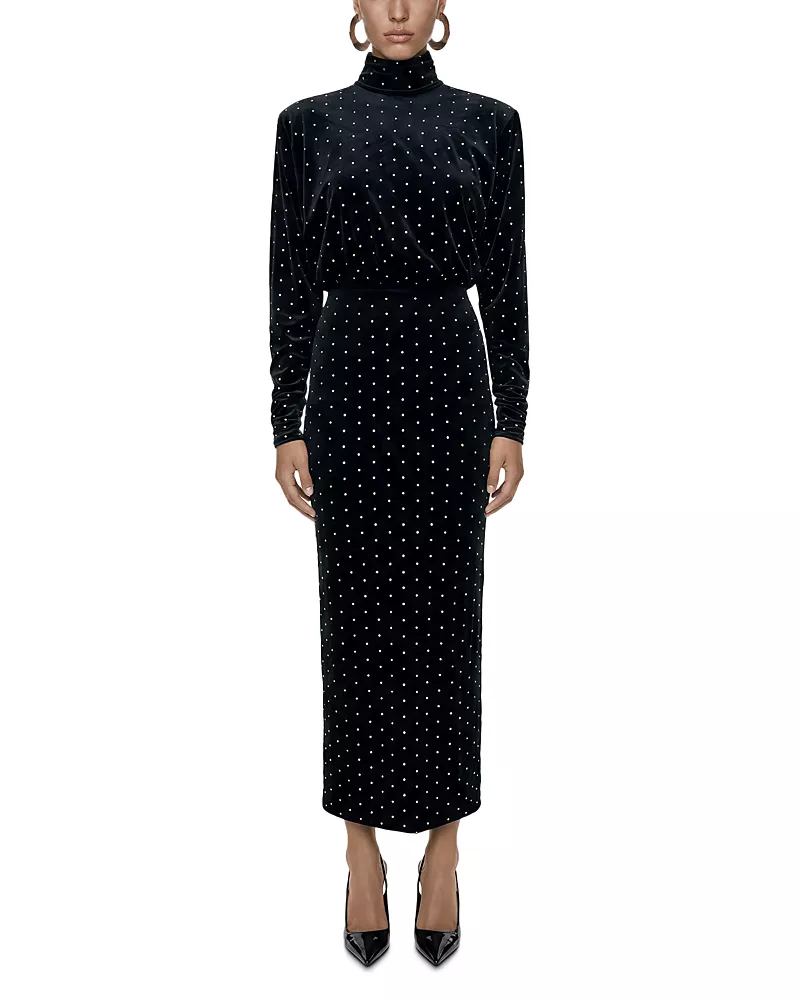 Ronny Kobo Tamra Embellished Dress