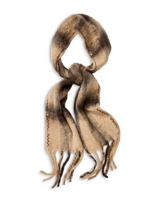 Free People Highland Plaid Skinny Scarf