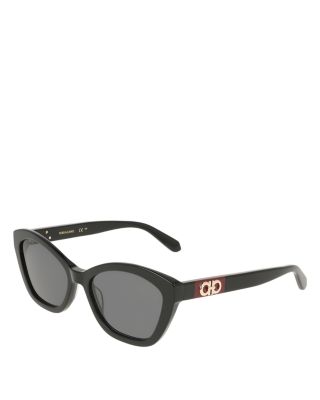 Gancini Charm Cat Eye Sunglasses, 55mm