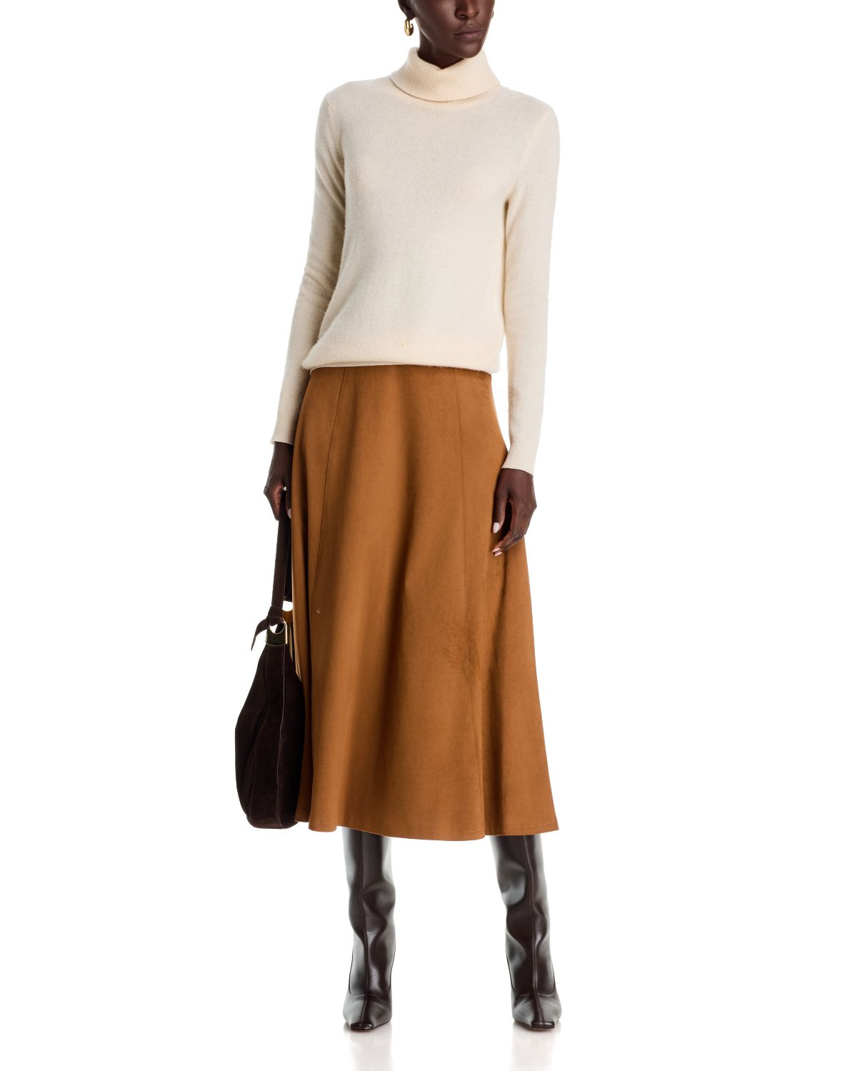 Flared Jersey Skirt - Exclusive thumbnail 2