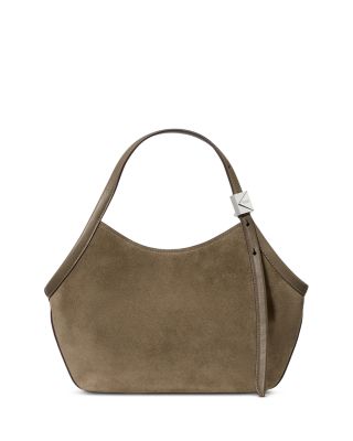 Tulip Small Suede Tote Bag