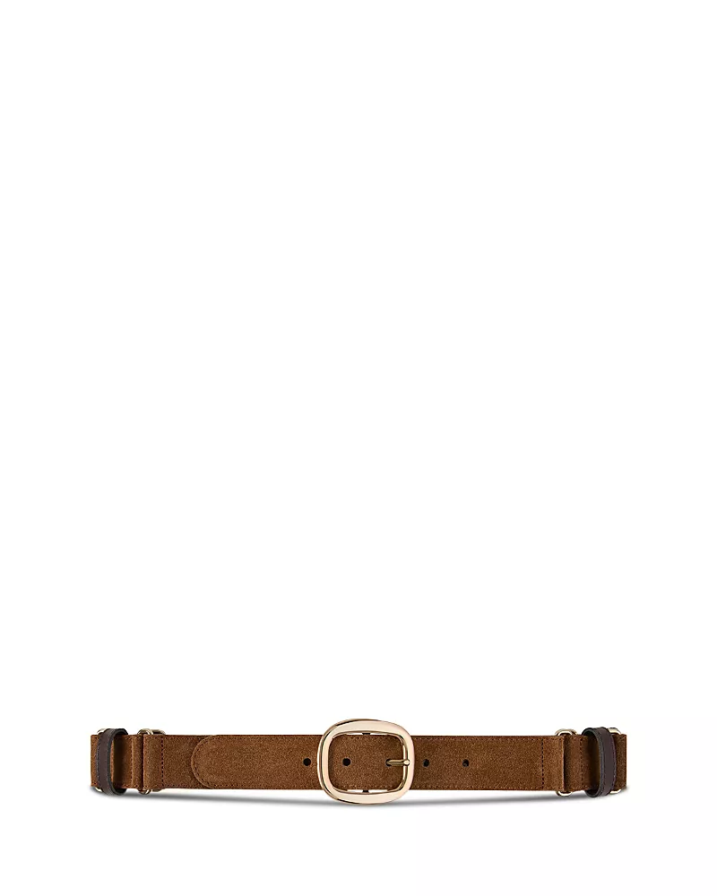 ba & sh Women's Loop Suede Belt
