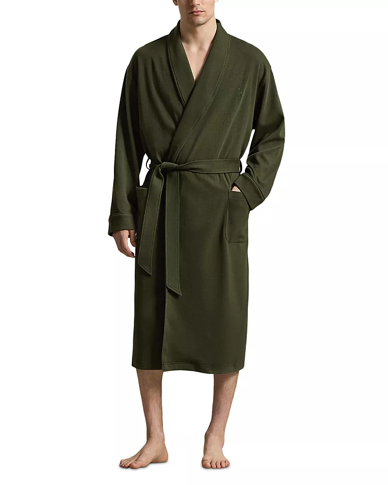 Polo Ralph Lauren Herringbone Knit Robe
