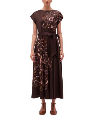 Limited Collection Latimer Hammered Satin Dress