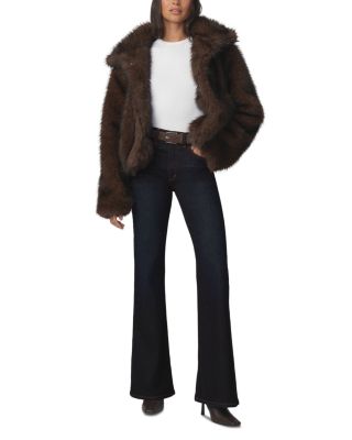 The Molly High Rise Flare Jeans in Deep End - thumbnail 2