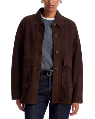 Kalee Lamb Suede Jacket