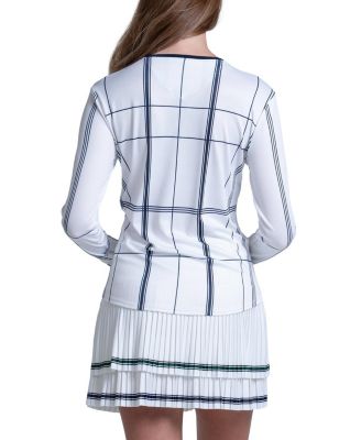 Women's Plaid Long Sleeve Top - thumbnail 3