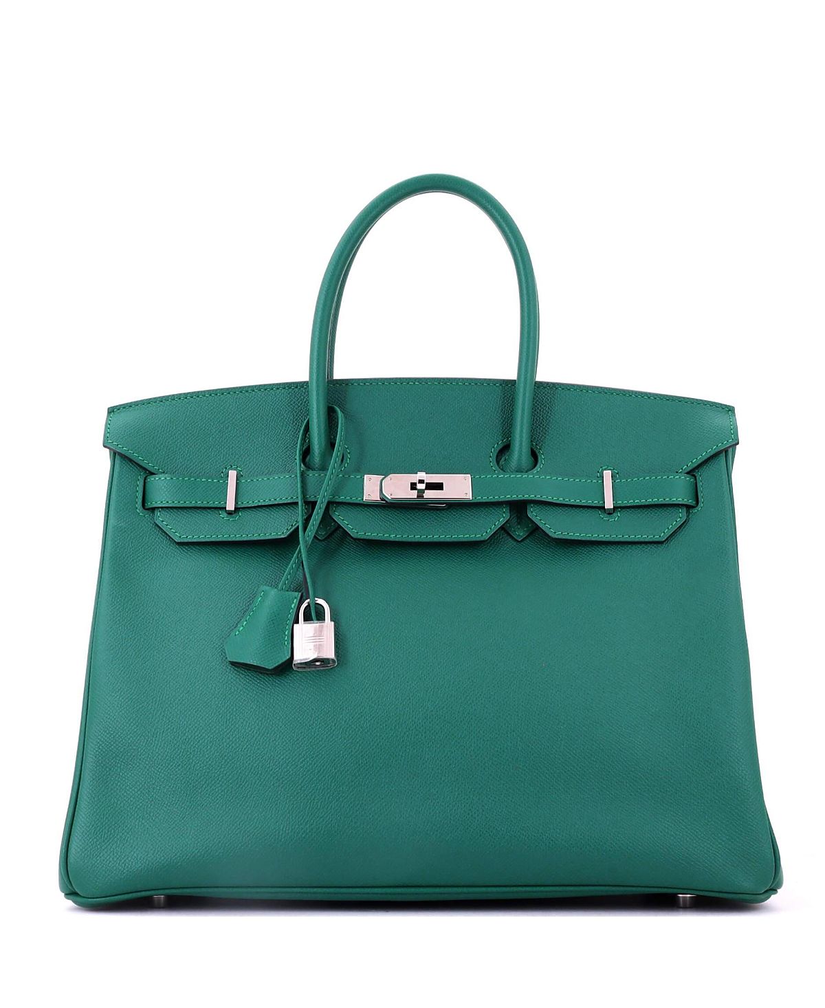 Pre-Owned HERMES Birkin 35 Epsom Leather & Palladium Hardware Satchel