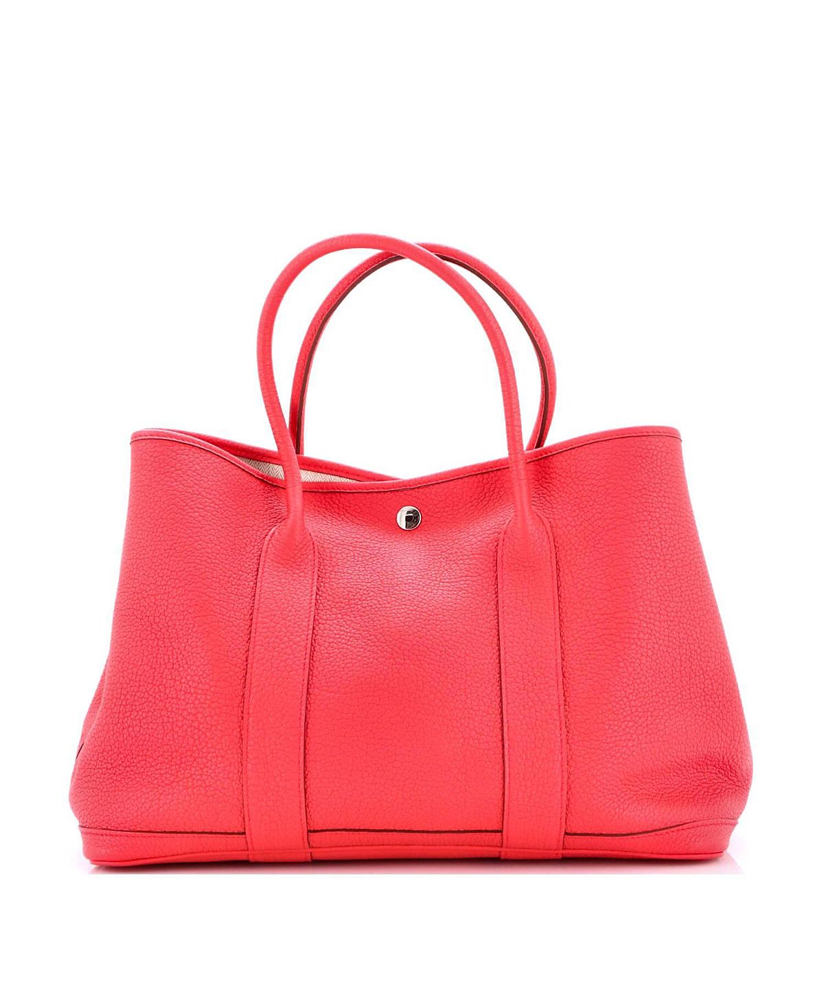 Pre-Owned HERMES Garden Party Leather Tote
