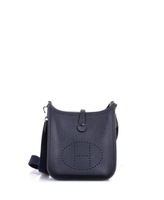 Evelyne Clemence Leather Crossbody Bag