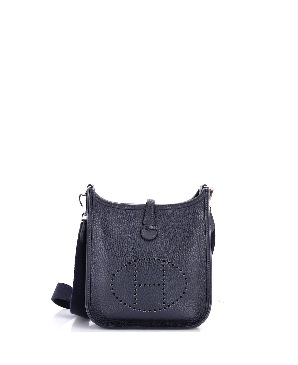 Pre-Owned HERMES Evelyne Clemence Leather Crossbody Bag