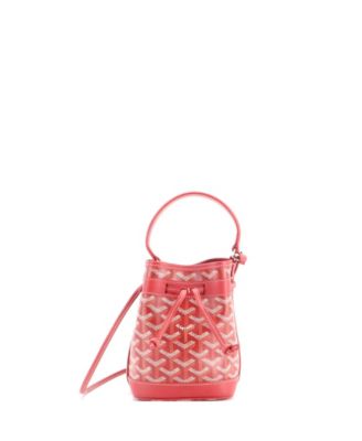 Mini Petit Flot Bucket Bag Coated Canvas