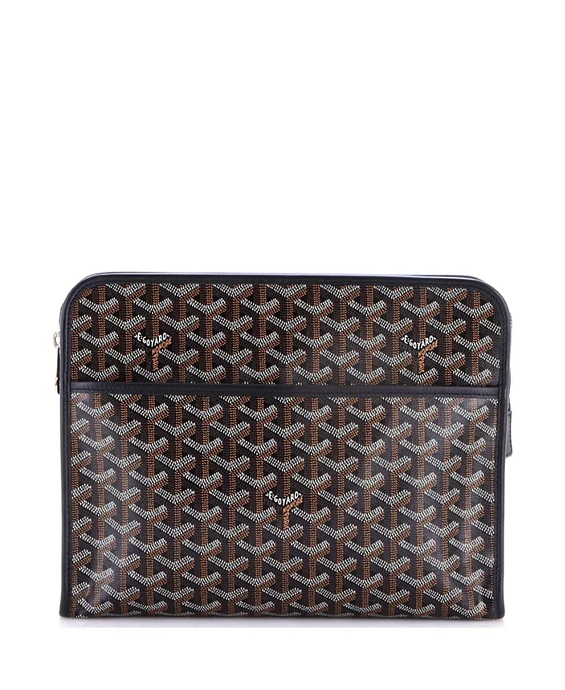 Pre-Owned Goyard Gm Jouvence Toiletry Pouch Coated Canvas