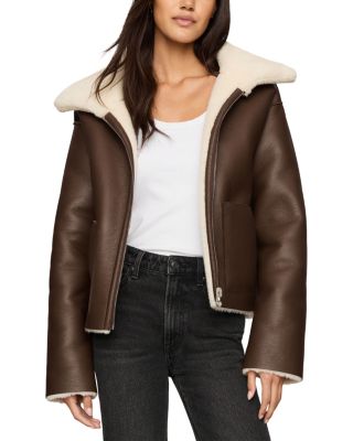 Jensen Faux Leather Reversible Jacket
