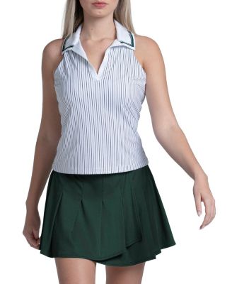  Women's Ivy Classic Polo Tank Top