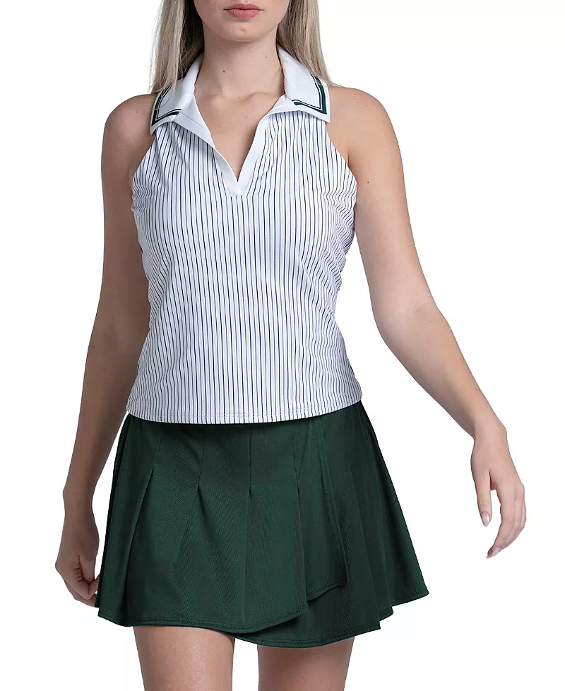 Lucky in Love Women's Ivy Classic Polo Tank Top
