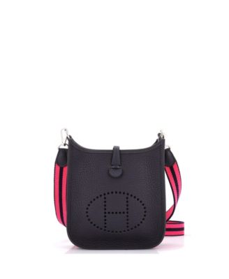 Evelyne Clemence Leather Crossbody Bag