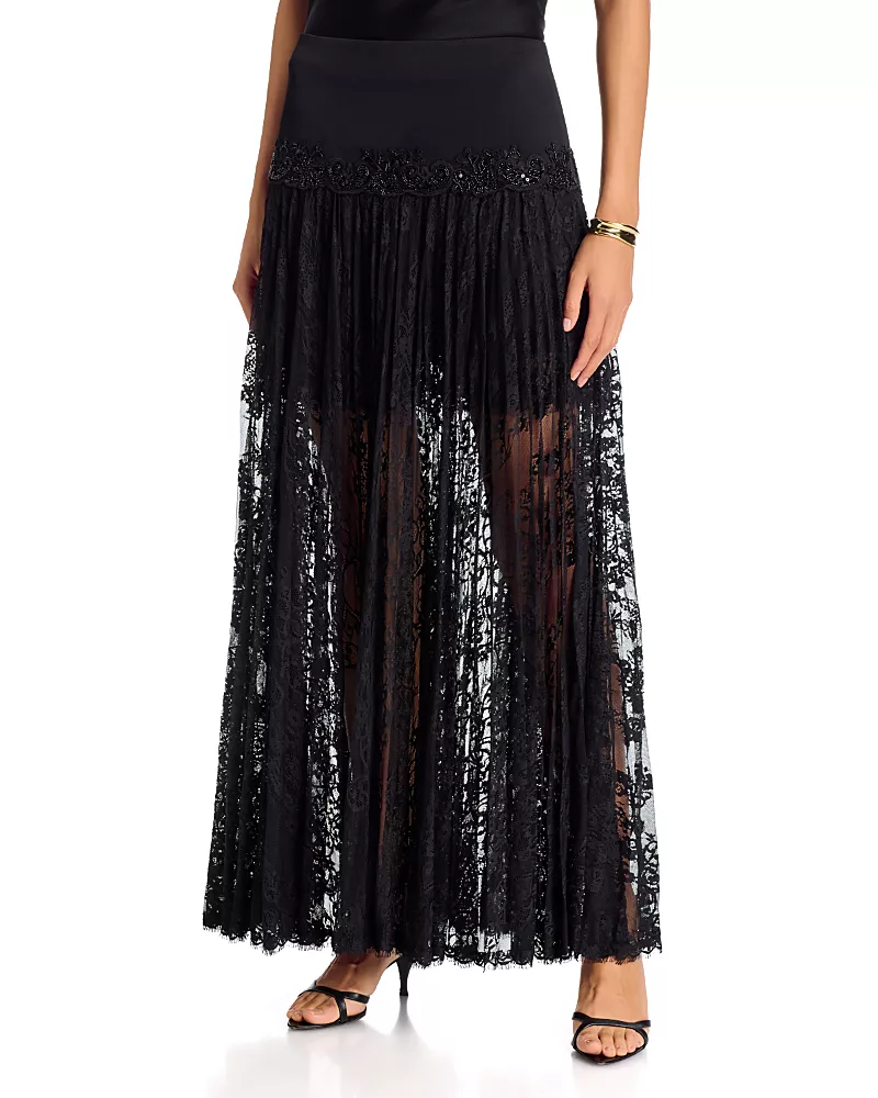 Kobi Halperin Yvonne Lace Maxi Skirt