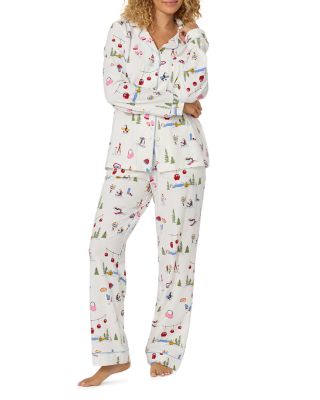 BedHead Pajamas Santa's Night Out Cotton Stretch Knit Pajama Set