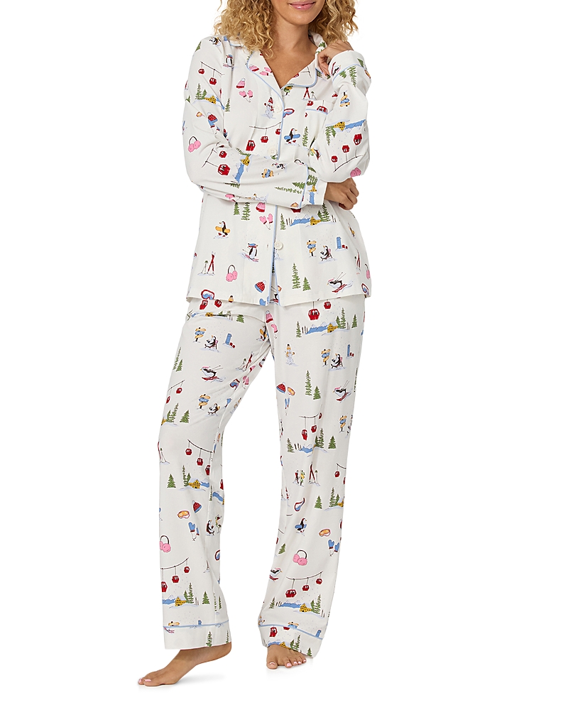 BedHead Pajamas Santa's Night Out Cotton Stretch Knit Pajama Set