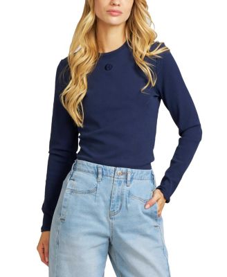 Women's Elle Embroidered Long Sleeve Shirt
