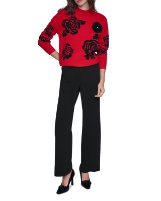 Rose Crewneck Sweater