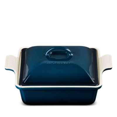 Stoneware Covered Square Casserole Dish