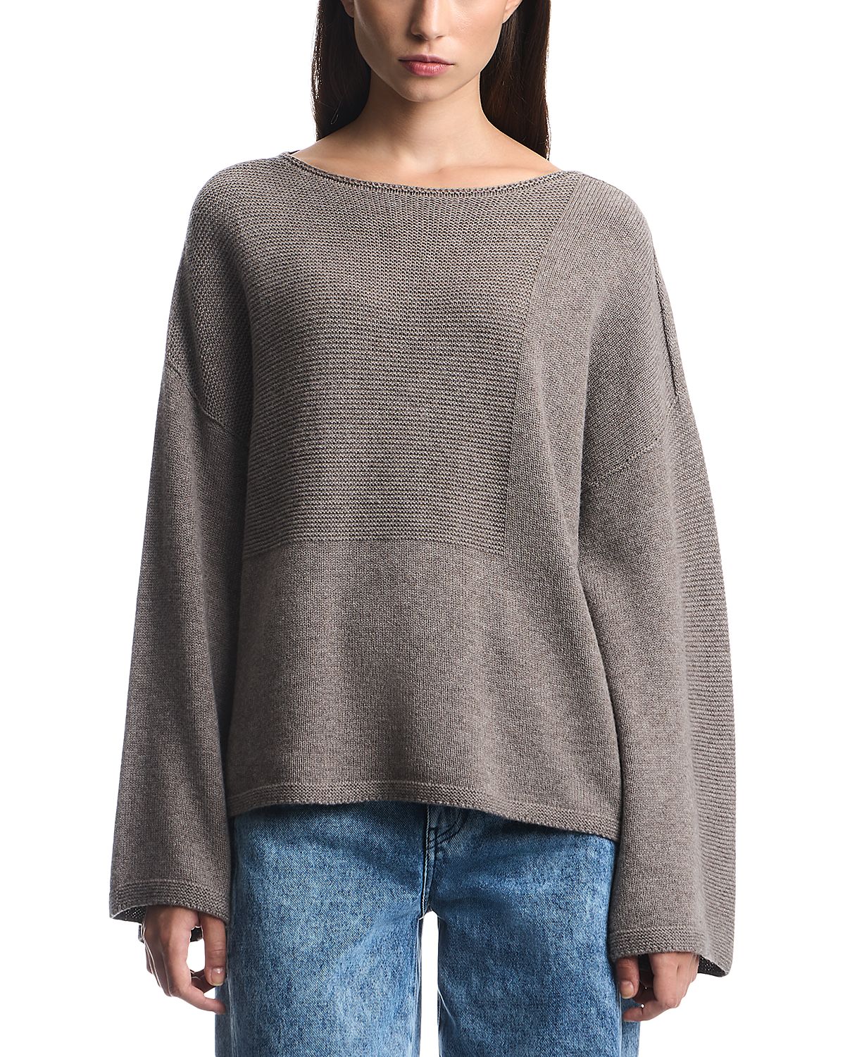 Emporio Armani Wool & Cashmere Boat Neck Sweater