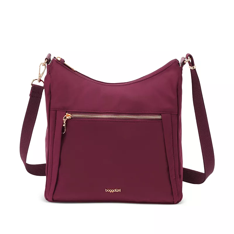 Baggallini Securtex Jet Set Anti Theft Hobo Bag