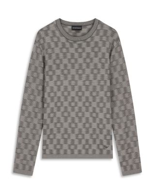 Virgin Wool Fancy Stitch Sweater
