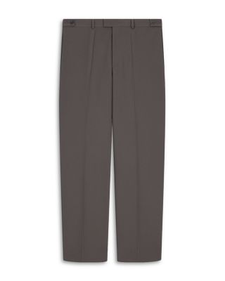 3D Crepe Pleated Jersey Trousers