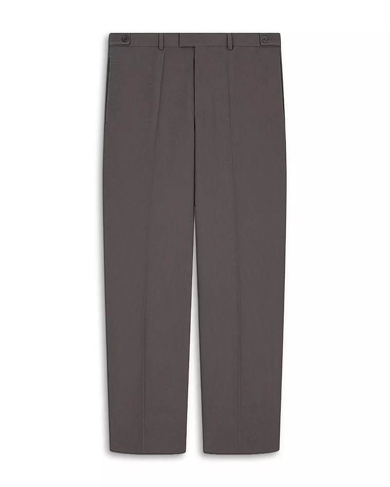 Emporio Armani 3D Crepe Pleated Jersey Trousers