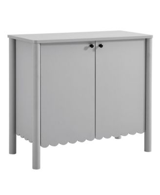  Emmeline 35" 2-Door Scalloped Sideboard Cabinet