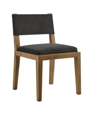  Calder Fabric Upholstered Wood Armless Dining Chair