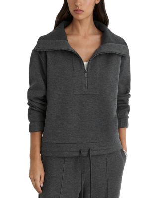 Reiss Layla Half Zip Sweatshirt