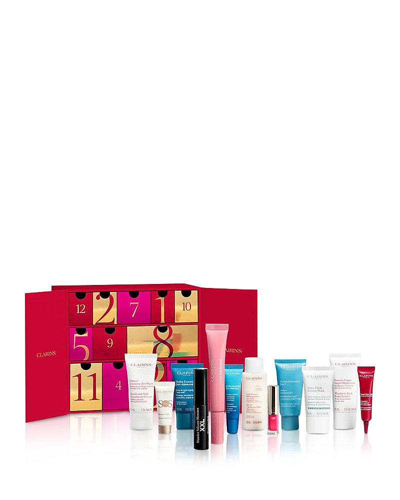 Clarins 12 Day Advent Calendar Gift Set ($226 value)