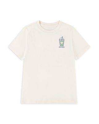 Girls' Matcha Cotton Blend Oversized Tee - Big Kid