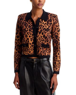 Osiris Jacquard Collared Cardigan
