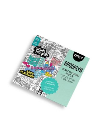 Giant Coloring Poster Brooklyn - Ages 3+
