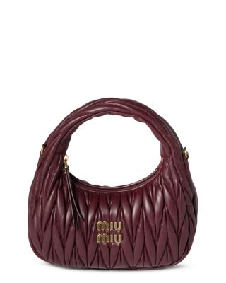 Wander Matelasse Nappa Lambskin Hobo Bag