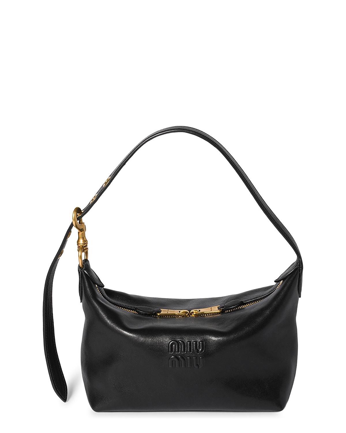 Miu Miu Spirit Nappa Leather Bag, 8.66 x 4.53