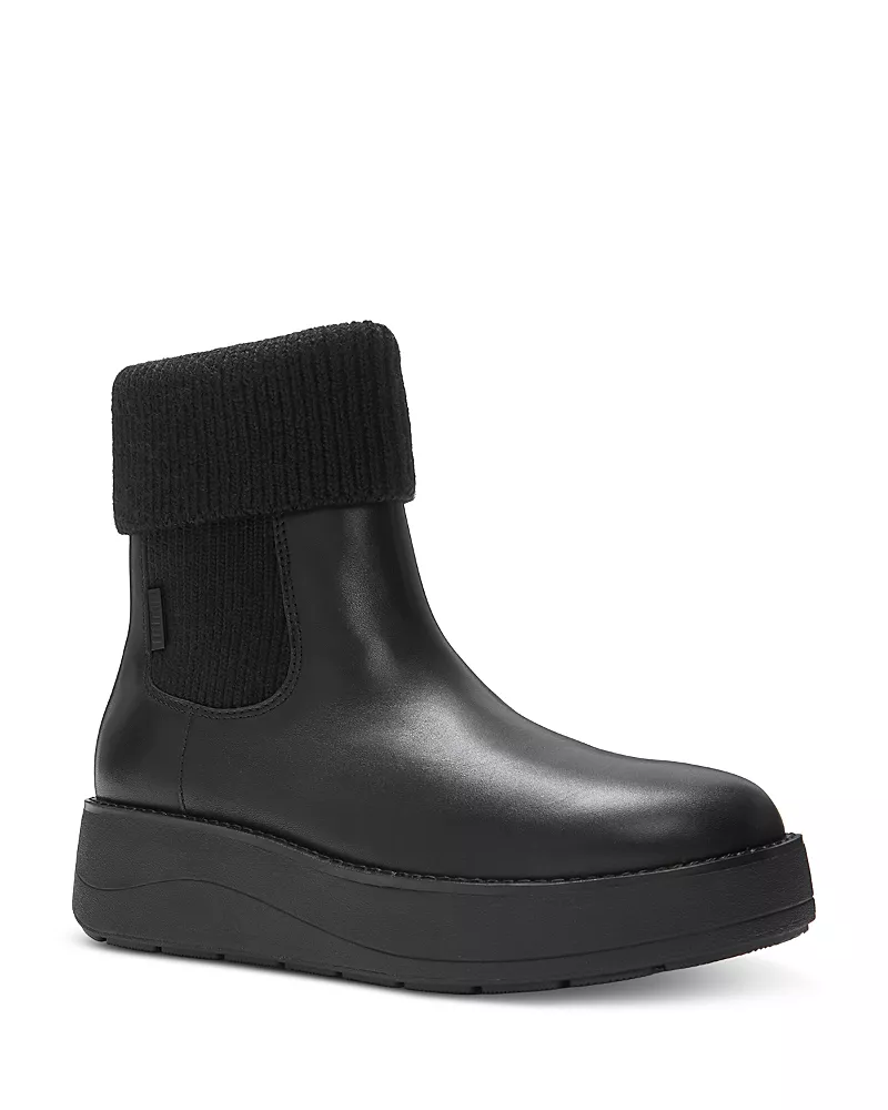FitFlop Women's Gen-ff Roam Cuffed Leather Ankle Boots
