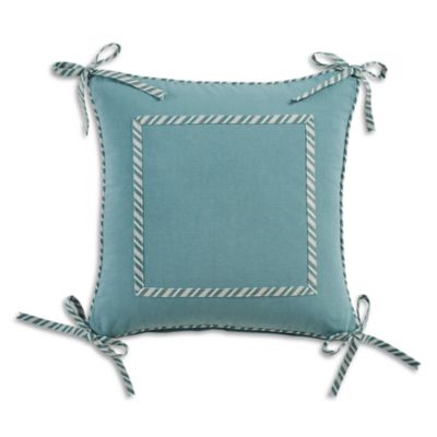 Tie Bow Decorative Pillow, 18" x 18"