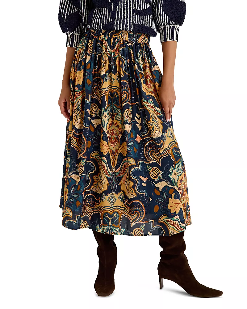 Marie Oliver Gracie Pull On A Line Skirt