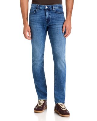 L'Homme Slim Fit 32.5" Jeans in Monotone Studio