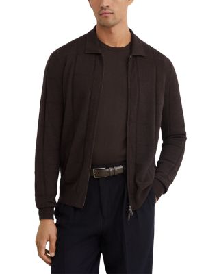 Martindale Wool Long Sleeve Zip Cardigan