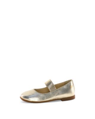 Girls' Valy Metallic Leather Mary Janes – Toddler, Little Kid