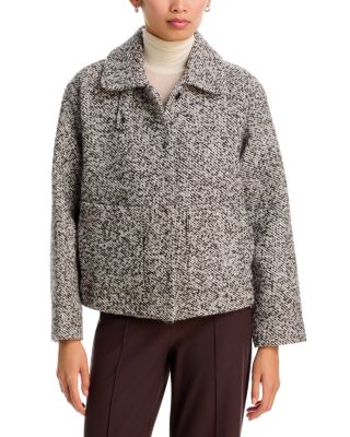 Wool Blend Marled Jacket