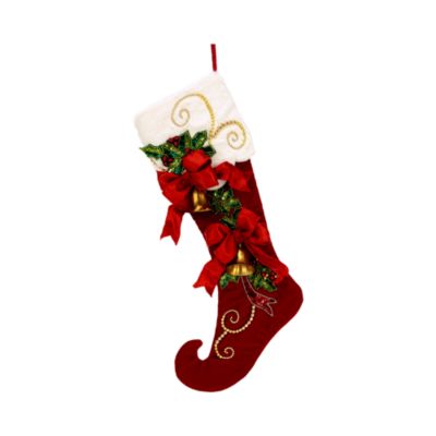 Holiday Bells Stocking, 21"