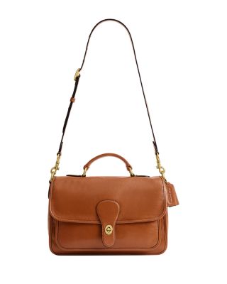 COACH Metropolitan 31 Leather Messenger Bag